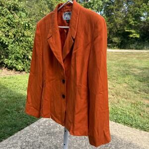Kasper‎ for A.S.L. Burnt Orange Blazer - Size 14